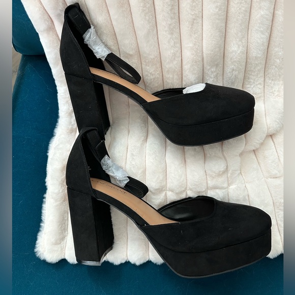 NWOB Lane Bryant Block Heels - Picture 1 of 6